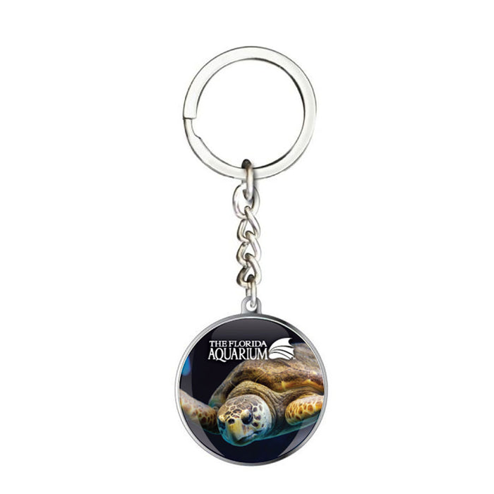Glass River Otter Souvenir Keychain