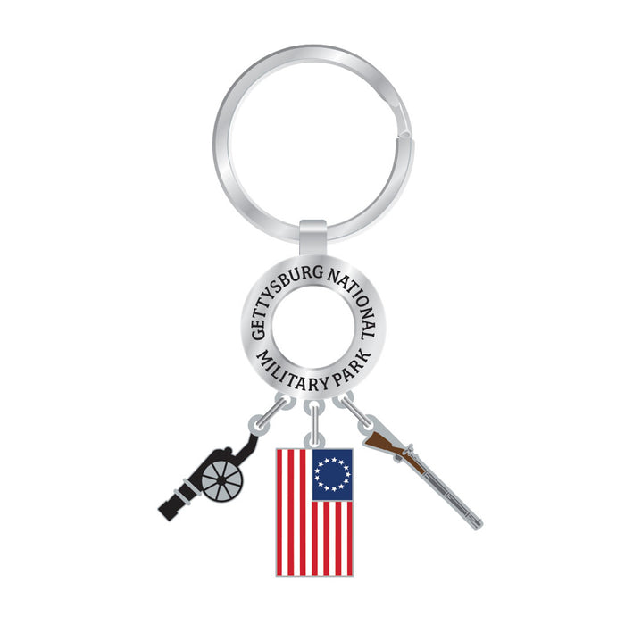 Gettysburg National Military Park Dangle Keychain