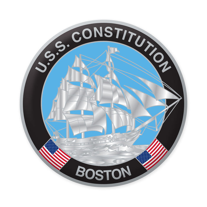 USS Constitution 3D Magnet