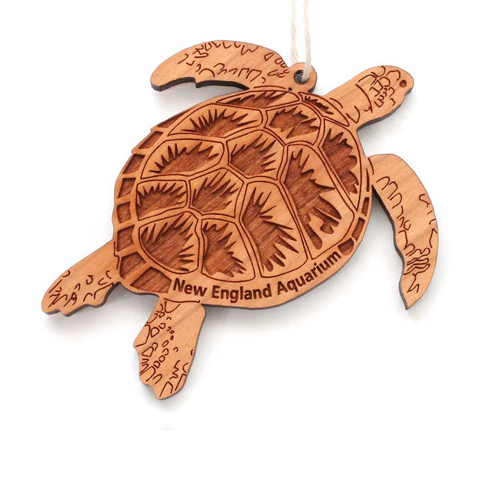 New England Aquarium Turtle Ornament