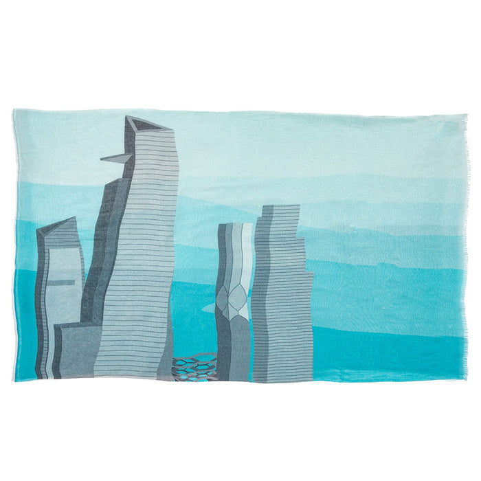 Hudson Yards Skyline Scarf
