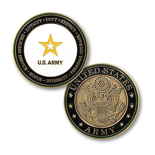 US Army Core Values Coin