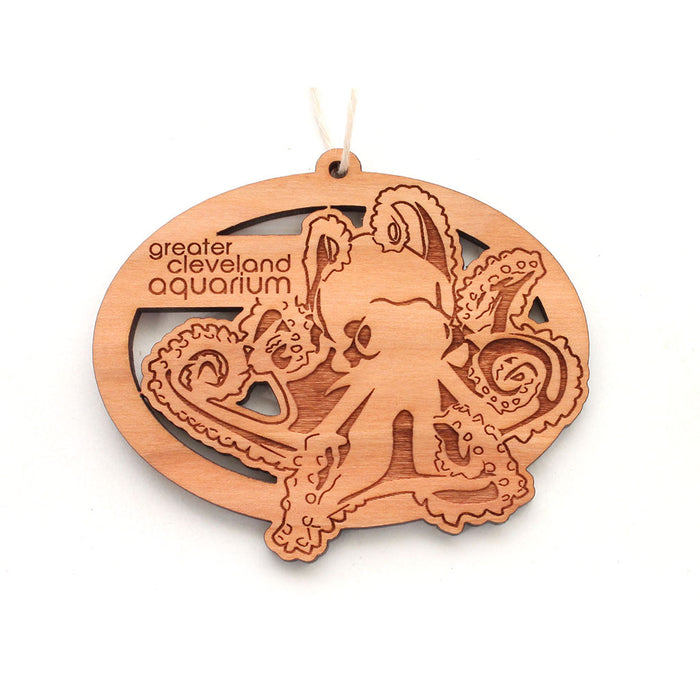 Greater Cleveland Aquarium Octopus Ornament