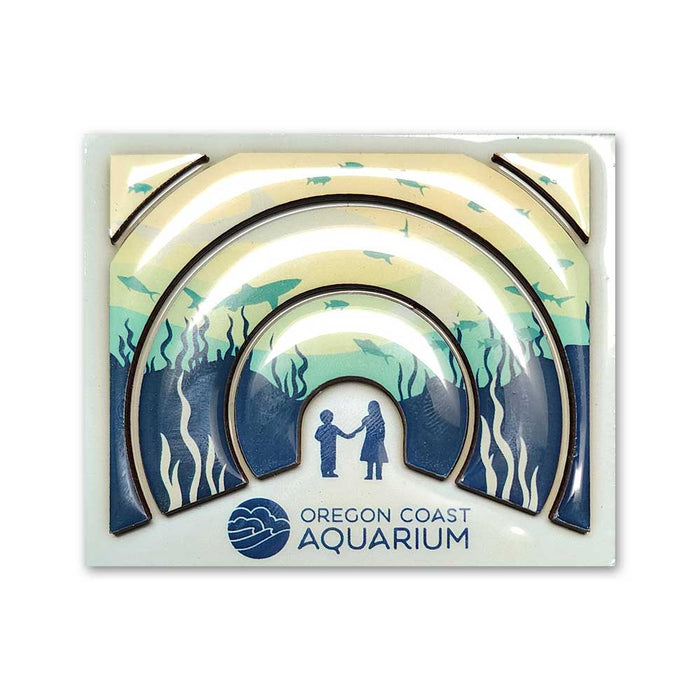 Oregon Coast Aquarium Shark Tunnel Magnet