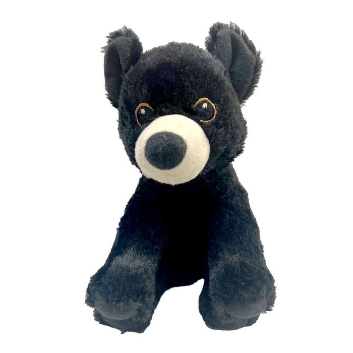 Plush Commodore Scrappy Black Bear Cub