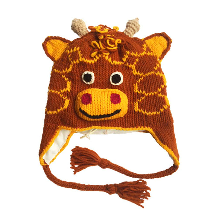 Giraffe Knit Youth Hat