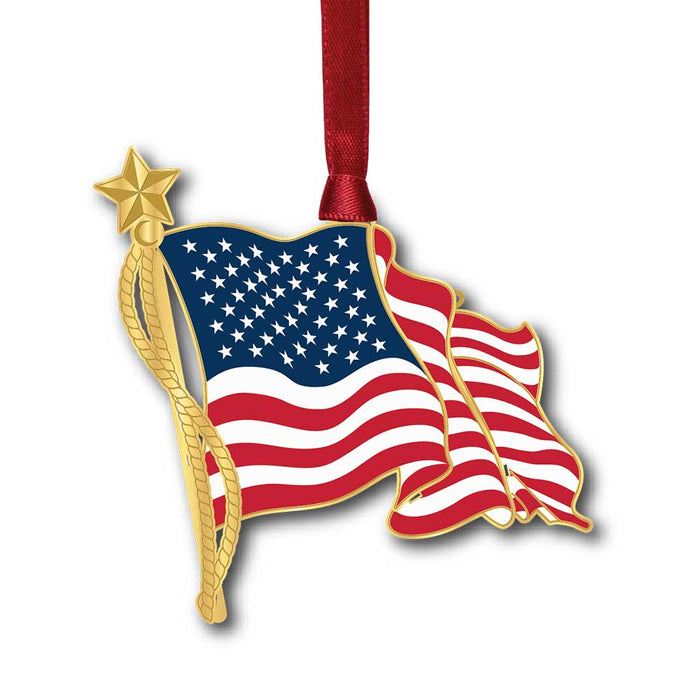 American Flag Ornament