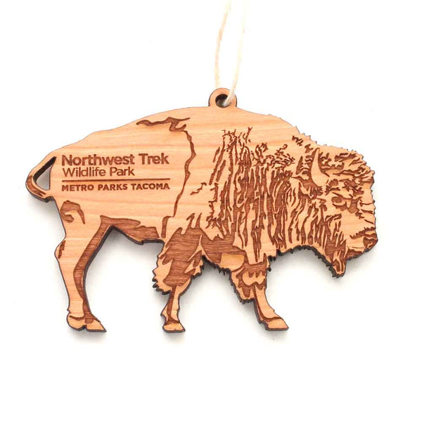 Northwest Trek Wildlife Park Bison Ornament