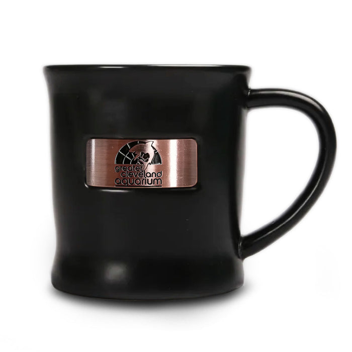 Greater Cleveland Aquarium Bronze Nameplate Mug