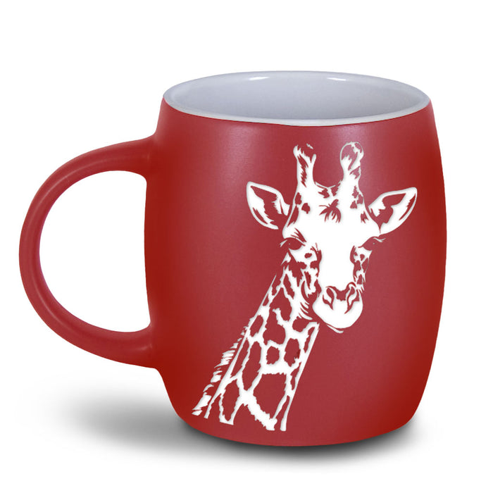 Reid Park Zoo Etched Giraffe Mug