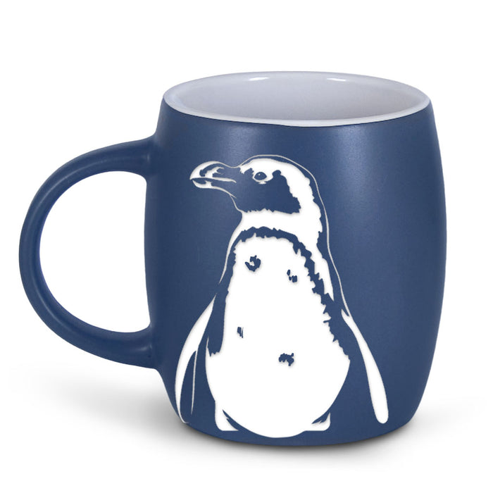 The Florida Aquarium Etched Penguin Mug