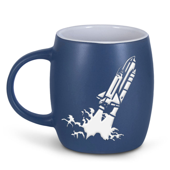 Griffith Observatory Etched Rocket Mug