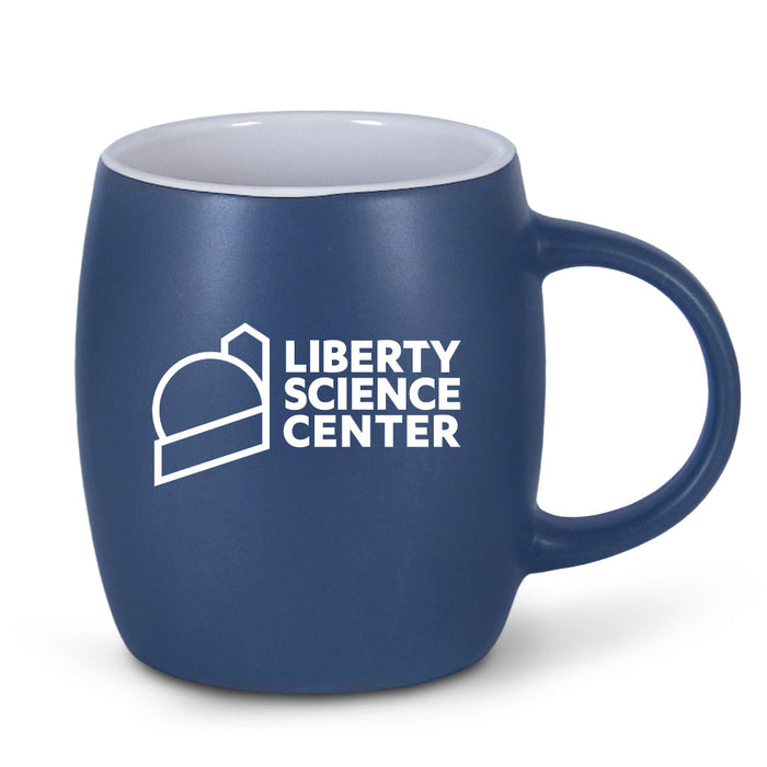 Liberty Science Center Rocket Etched Mug