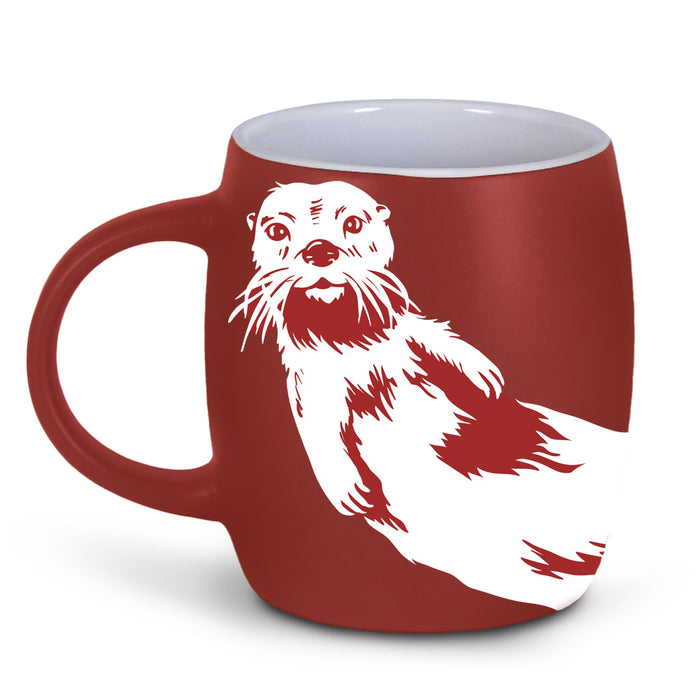 Tennessee Aquarium Otter Etched Mug
