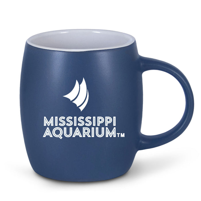 Mississippi Aquarium Etched Shark Mug