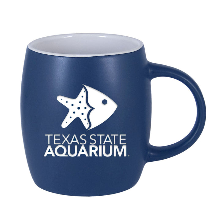 Texas State Aquarium Etched Shark Mug