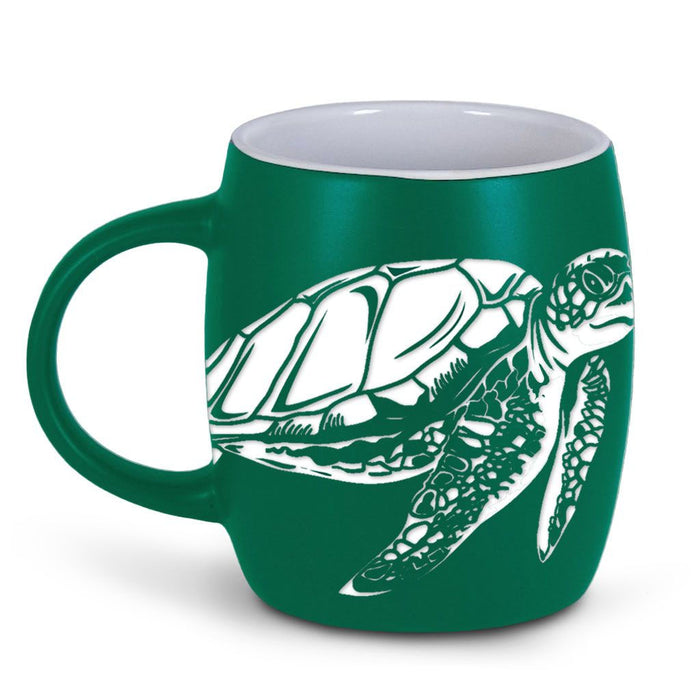 Mote Marine Laboratory Etched Turtle Mug