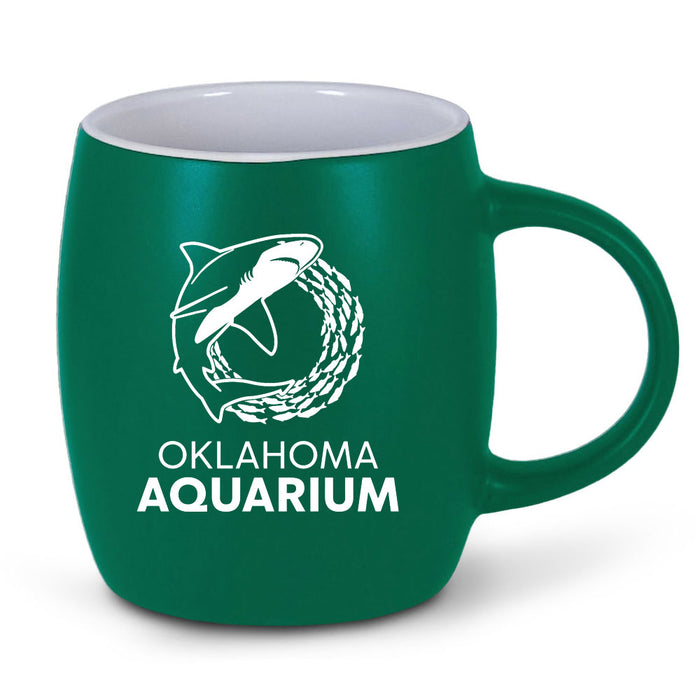 Oklahoma Aquarium Turtle Etch Mug