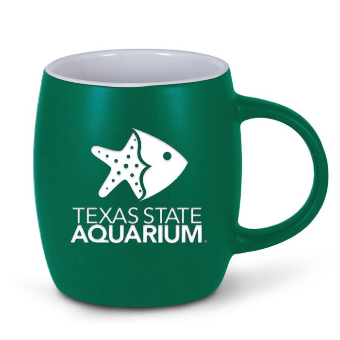 Texas State Aquarium Etched Turtle Mug