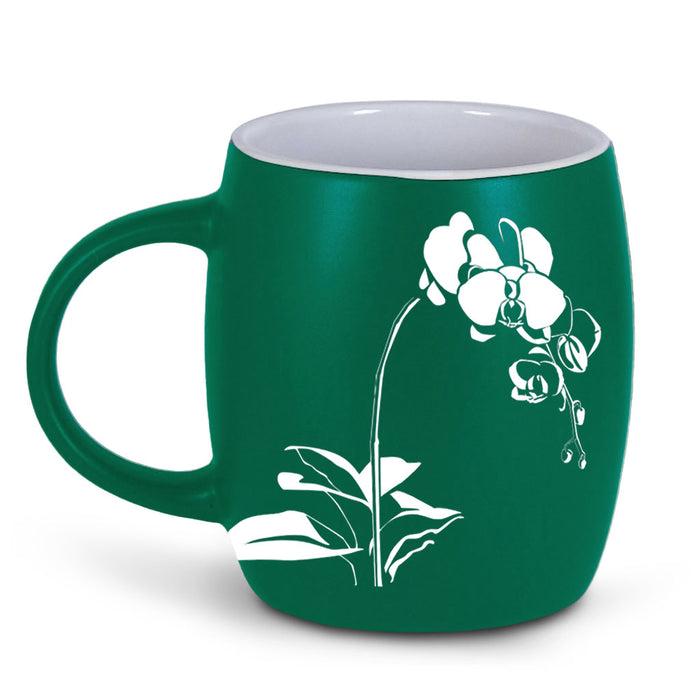Naples Botanical Garden Etched Orchid Mug
