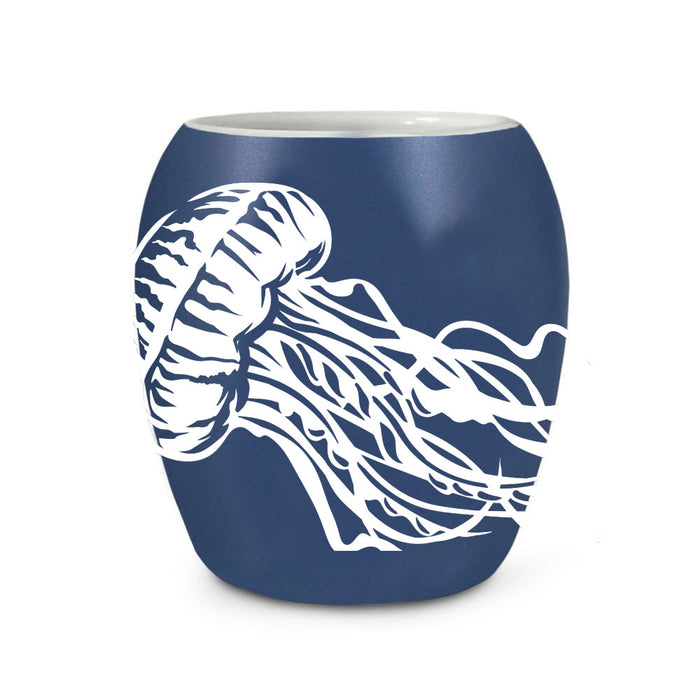 Birch Aquarium Jellyfish Etch Shot Glass