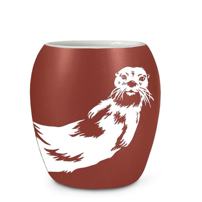 Northwest Trek Wildlife Park Otter Shot Glass