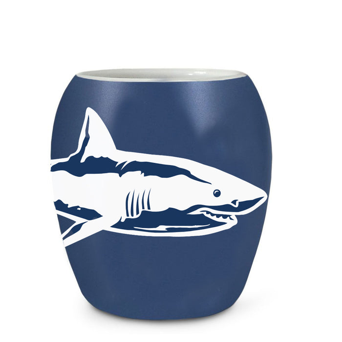 National Aquarium Shark Etch Shot Glass