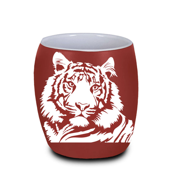 Phoenix Zoo Tiger Etch Shot Glass