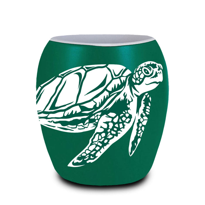Oklahoma Aquarium Turtle Etched Shot Glass