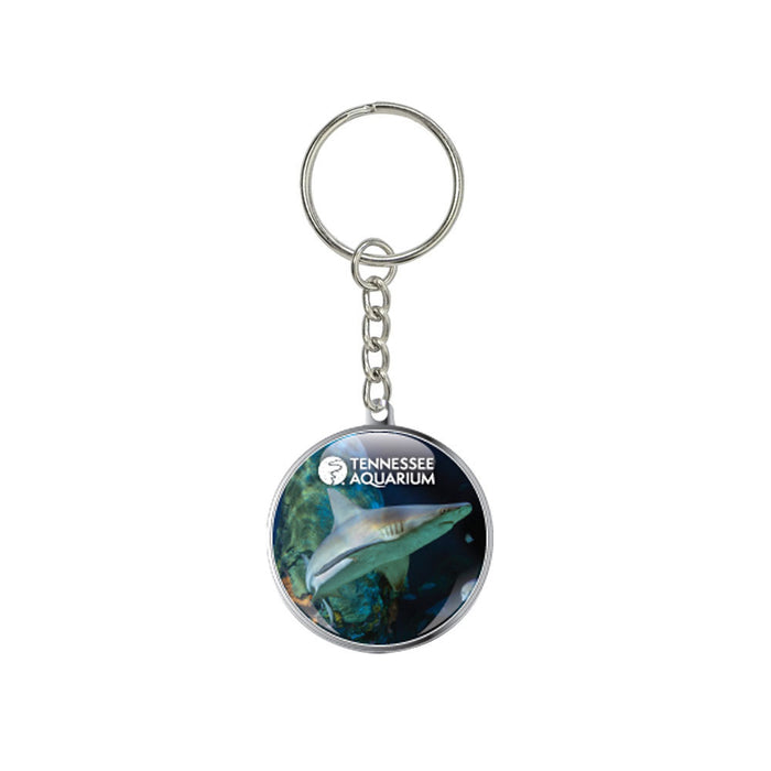 Tennessee Aquarium Shark Dome Keychain