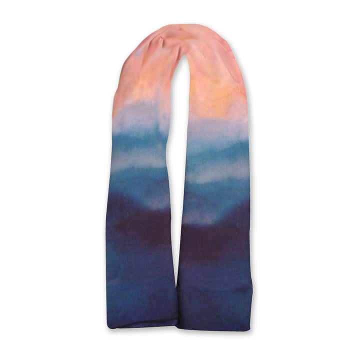 Evening Blush Silk Scarf