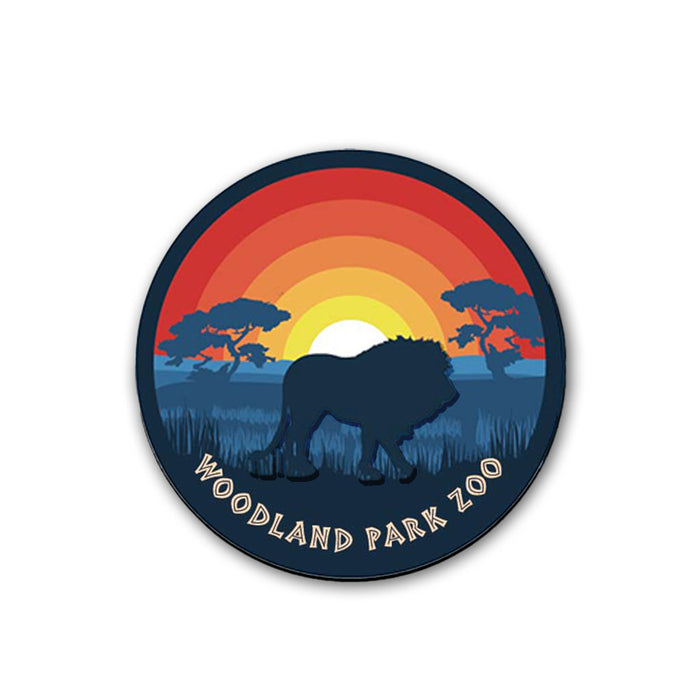 Woodland Park Zoo Lion Magnet
