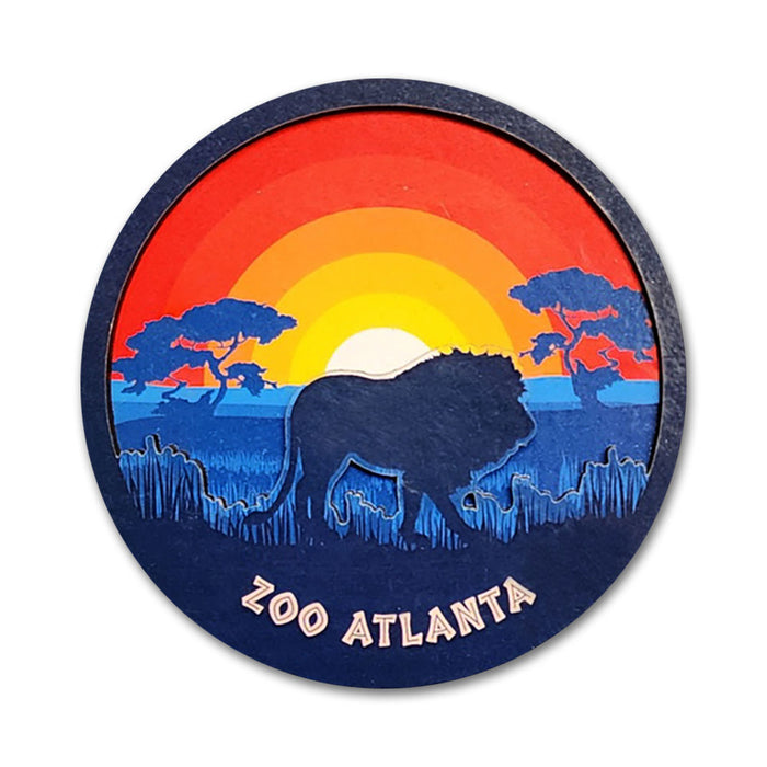 Zoo Atlanta Lion Magnet