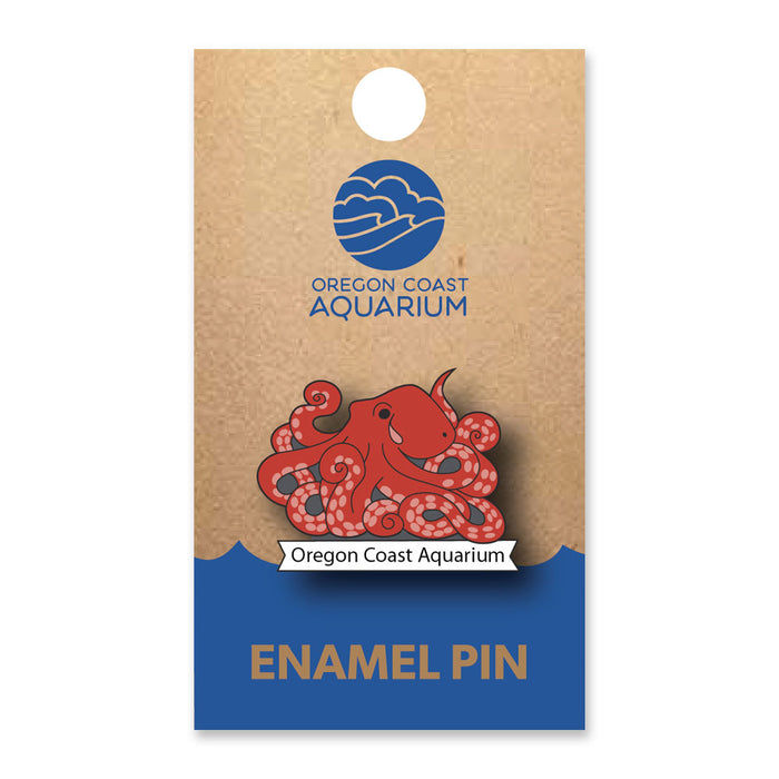 Oregon Coast Aquarium Octopus Pin