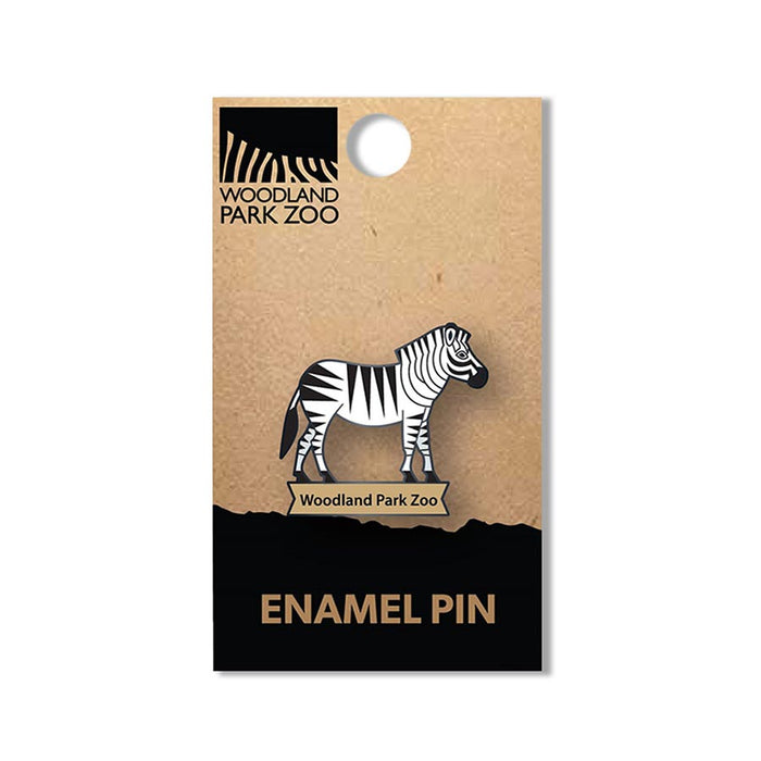 Woodland Park Zoo Zebra Enamel Pin