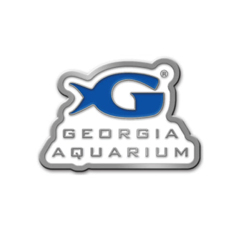 Georgia Aquarium Enamel Logo Magnet