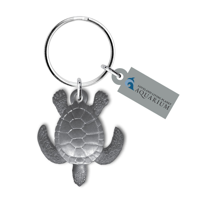 Loveland Living Planet Aquarium Turtle Keychain