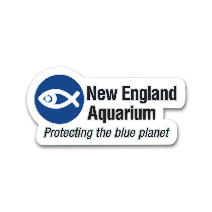 New England Aquarium Logo Pin