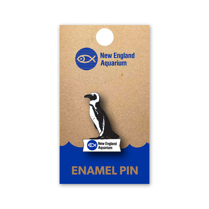 New England Aquarium Penguin Pin