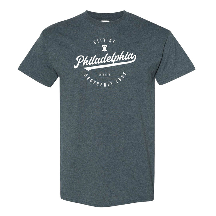 Philadelphia Brotherly Love Script T-Shirt