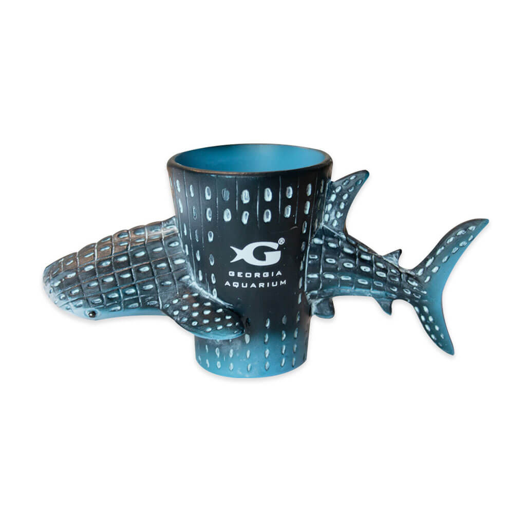 Georgia Aquarium Shaped Whale Shark Shot Glass — Muze Merch