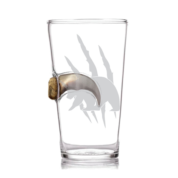 Bear Claw Pint Glass