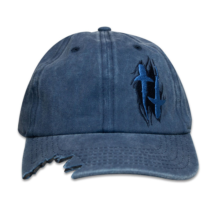 Bitten by a Shark Denim Cap