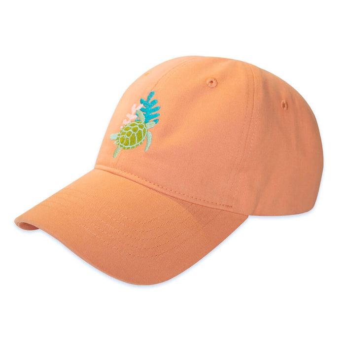 Turtle Icon Embroidered Cap