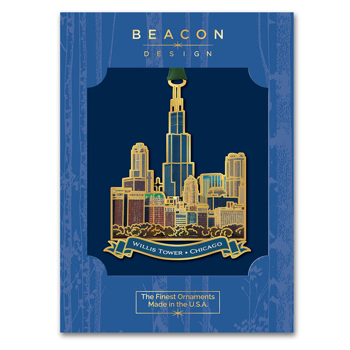Willis Tower Chicago Skyline Ornament