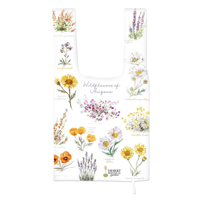 Desert Botanical Garden Wildflowers Reusable Tote