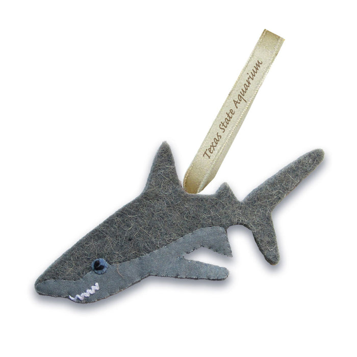 Texas State Aquarium Shark Wool Ornament