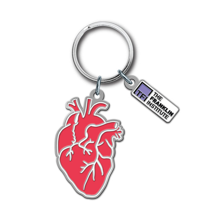 The Franklin Institute Heart Keychain