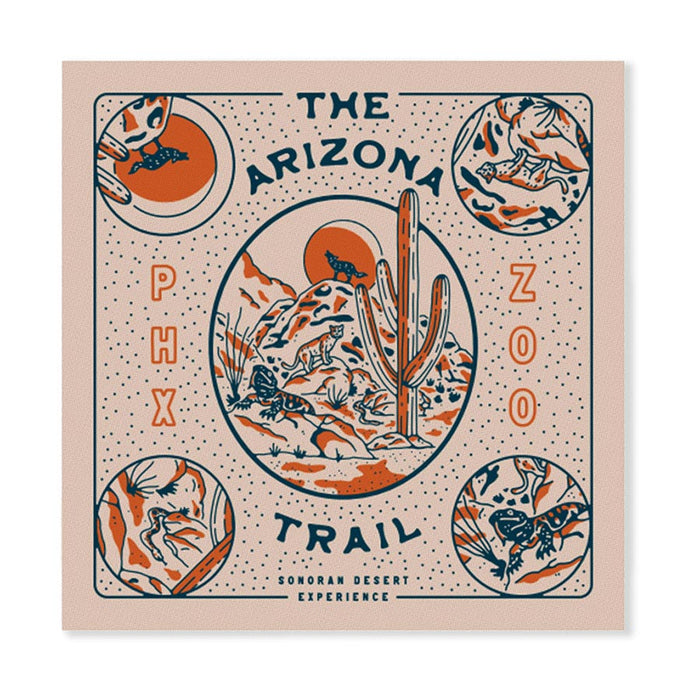 Phoenix Zoo Arizona Trail Bandana