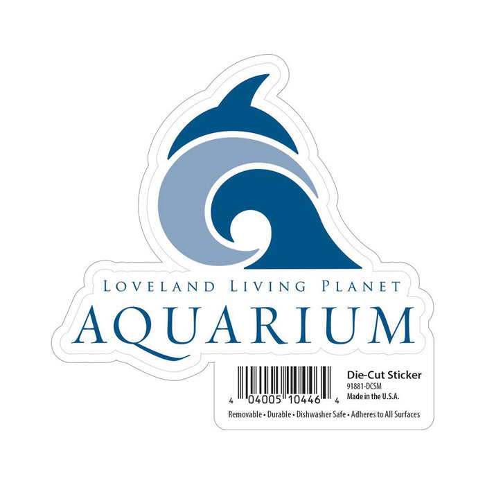 Loveland Living Planet Aquarium Venue Logo Sticker